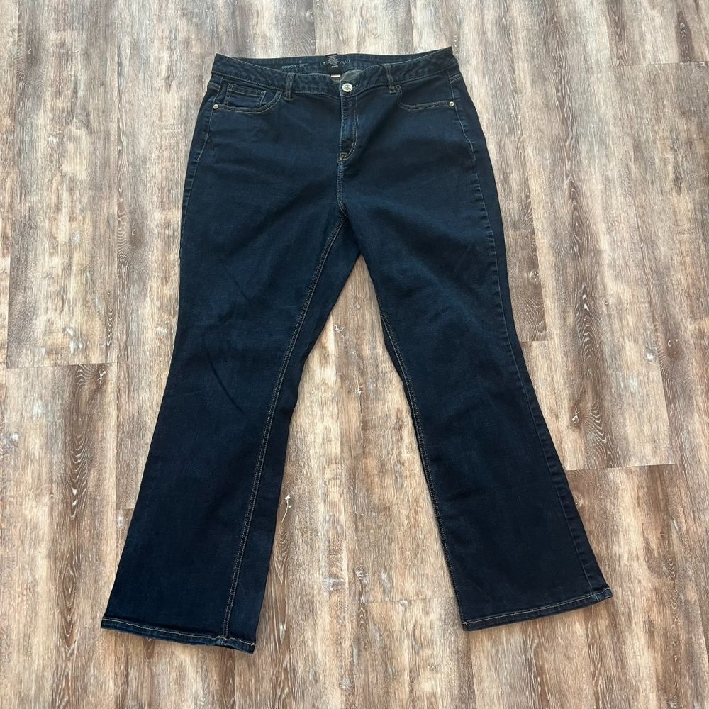 Lane Bryant Bootcut Genius Fit Jeans Dark Wash- Size 20 Regular